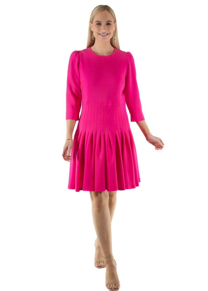 Pleated Pink
